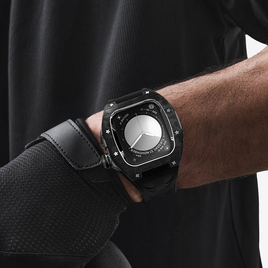 RM7013 Carbon Fiber Case Retrofit Kit For Apple Watch
