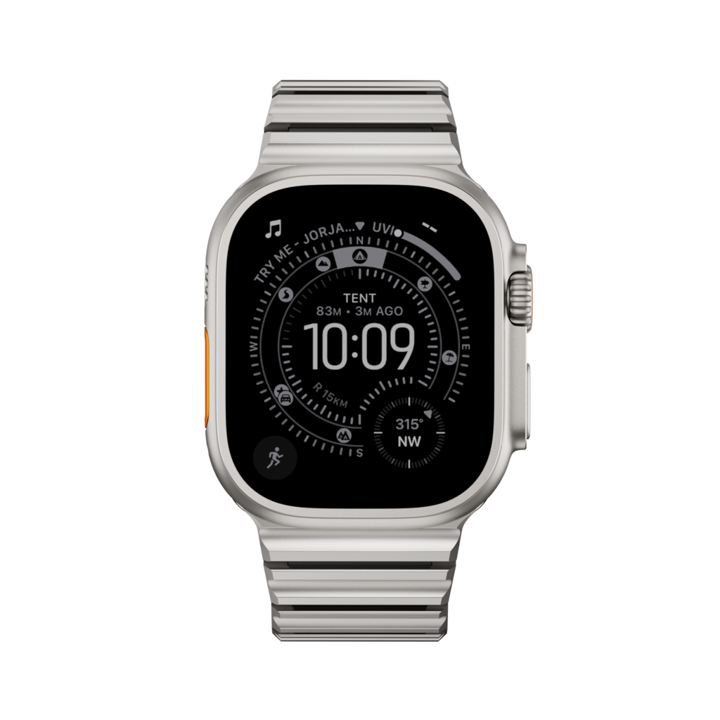 The GEMINI Wave Titanium Band