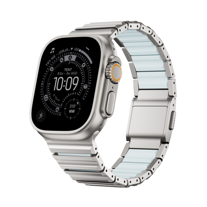The GEMINI Wave Titanium Band