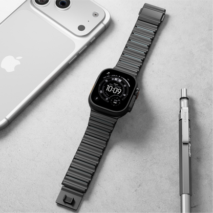 The GEMINI Wave Titanium Band