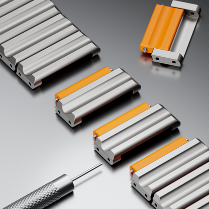 The GEMINI Wave Titanium Band