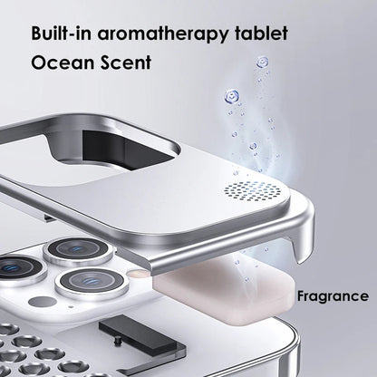 Titanium Aluminum Alloy Magnetic Case For iPhone