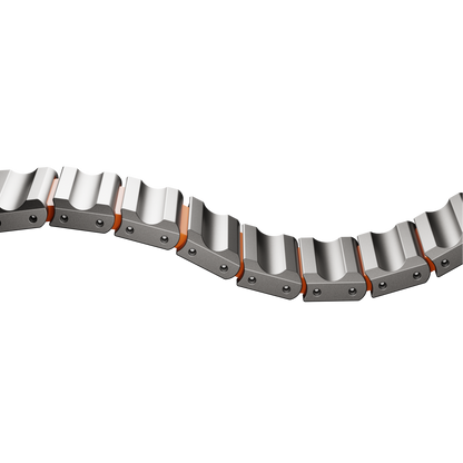 The GEMINI Wave Titanium Band