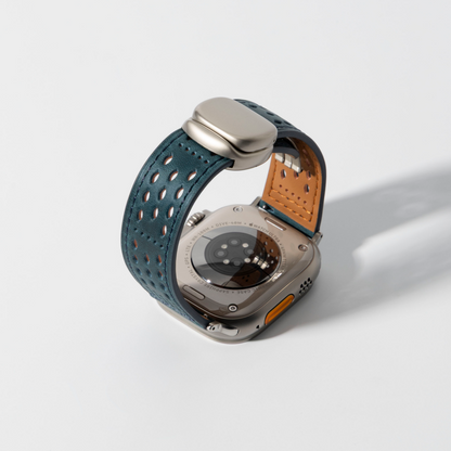 Breathable Leather Band for Apple Watch