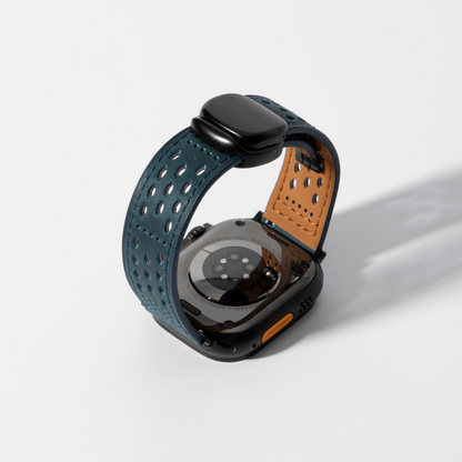 Breathable Leather Band for Apple Watch