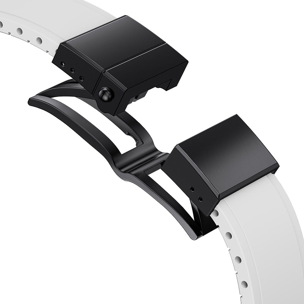 The Shark — Fine Watchmaking Grade FKM Garmin Watch Band