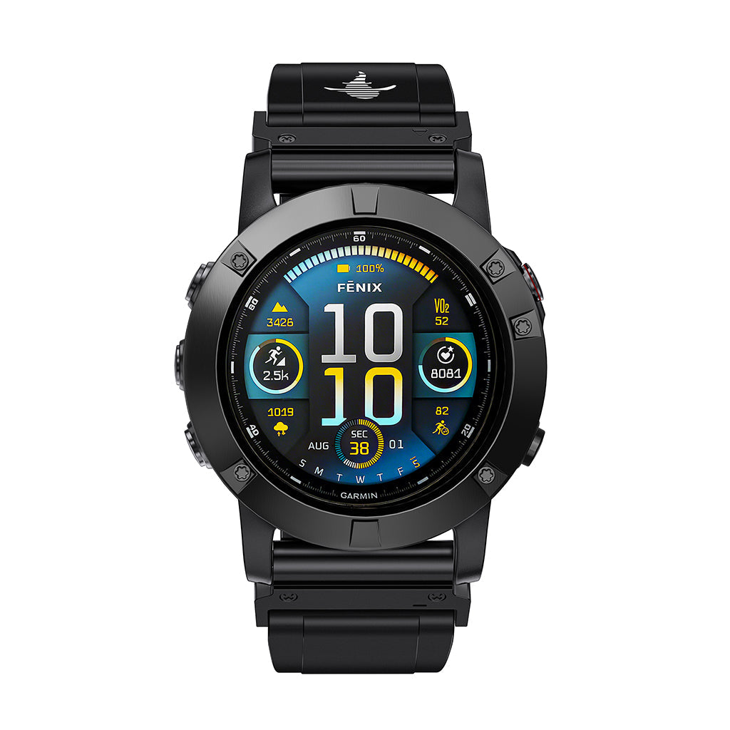 The Shark — Fine Watchmaking Grade FKM Garmin Watch Band