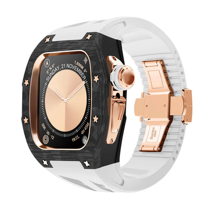 RM7013 Carbon Fiber Case Retrofit Kit For Apple Watch