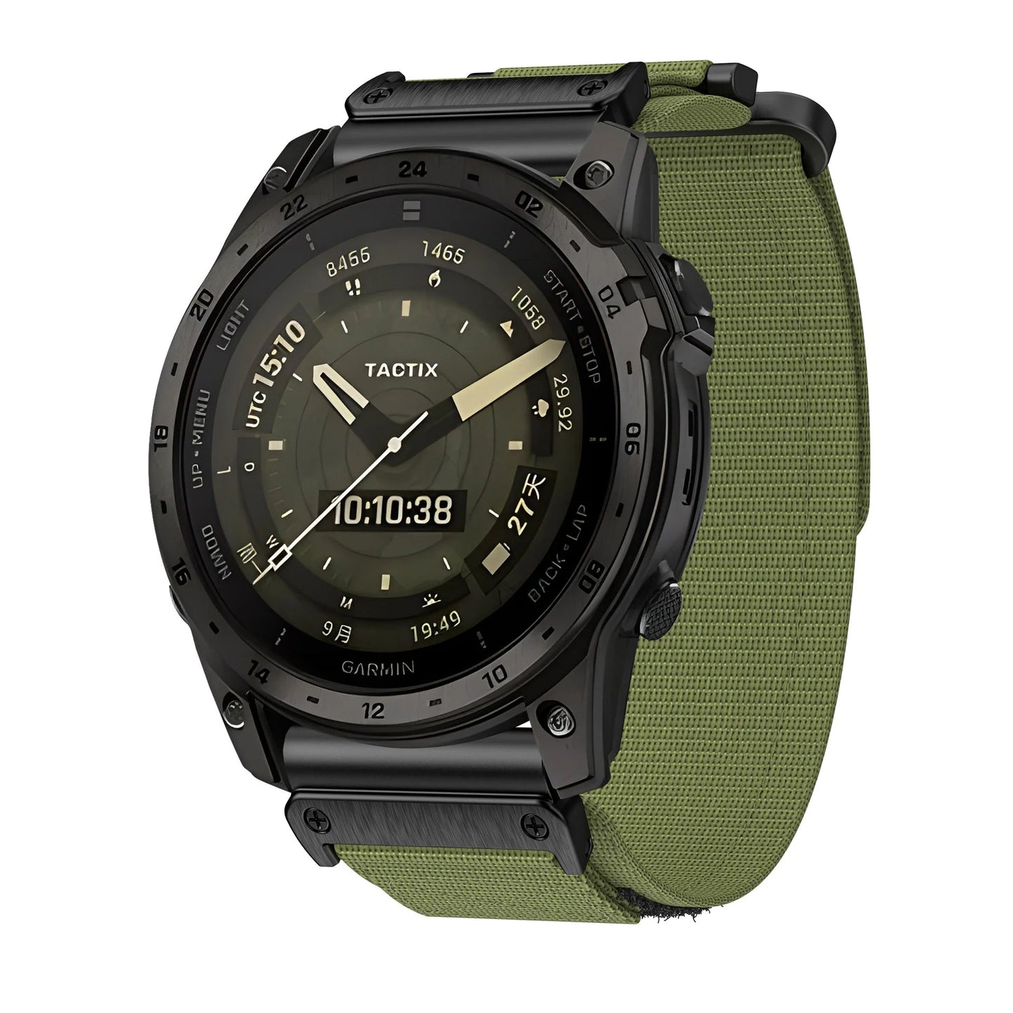 Garmin QuickFit Nylon Canvas Loop Velcro Band