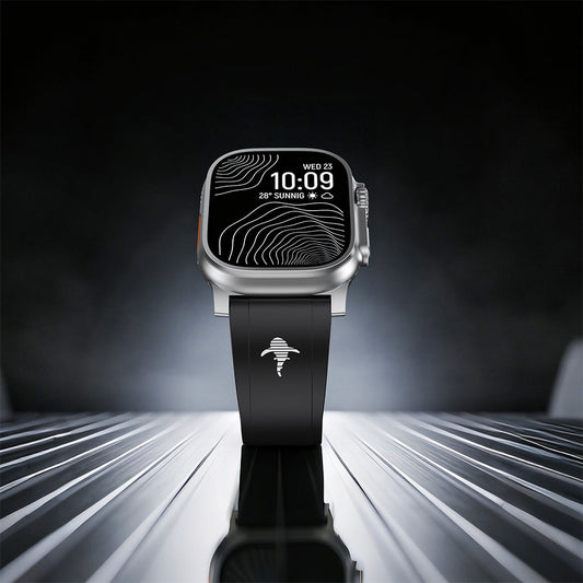 The Shark — Fine Watchmaking Grade FKM Apple Watch Band