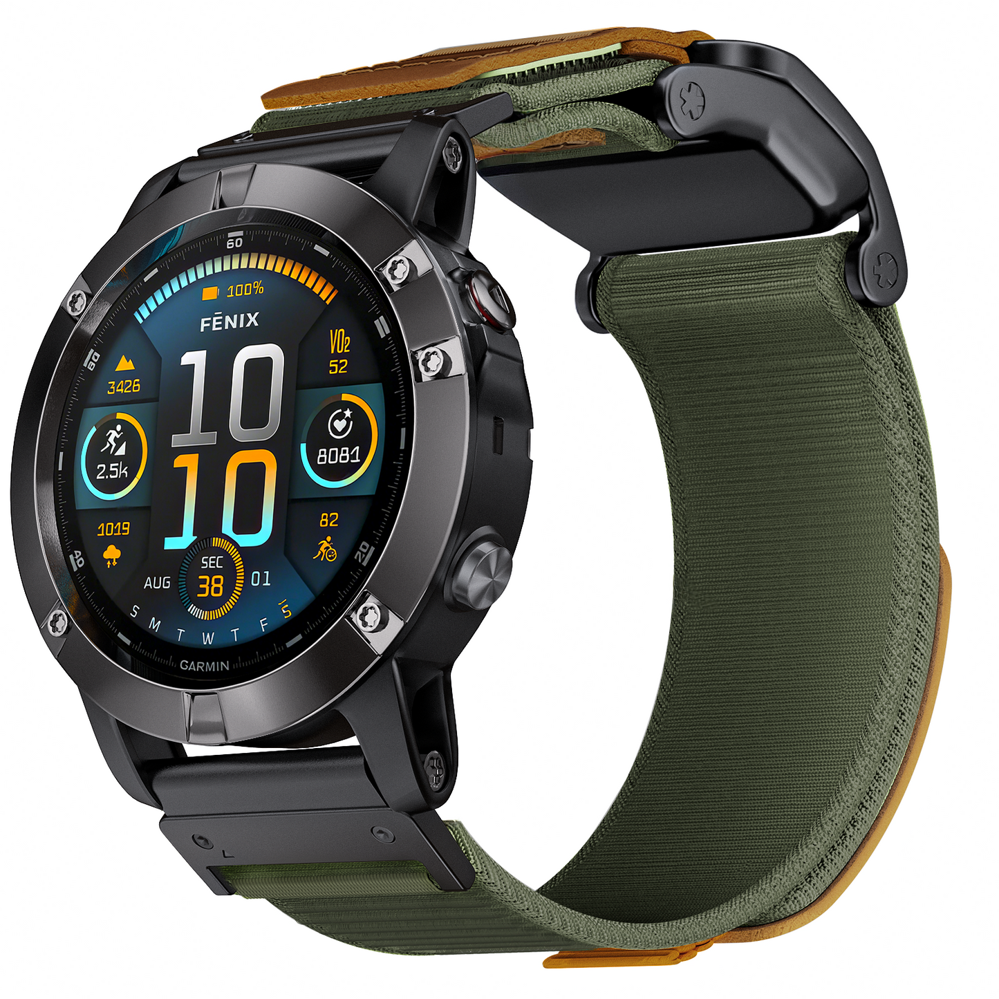 Garmin QuickFit Fearless 2.0 Magnetic Nylon Band