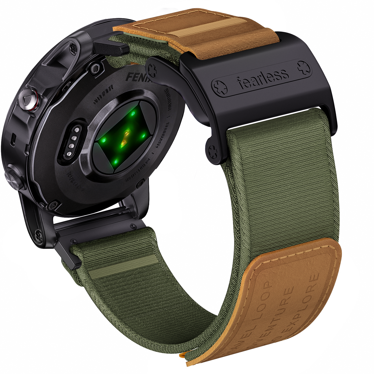 Garmin QuickFit Fearless 2.0 Magnetic Nylon Band
