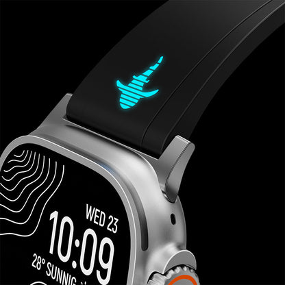 The Shark — Fine Watchmaking Grade FKM Apple Watch Band