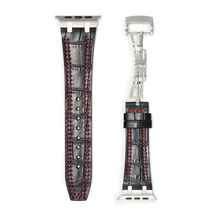 Bamboo Leather Deployment Strap | AP-Inspired