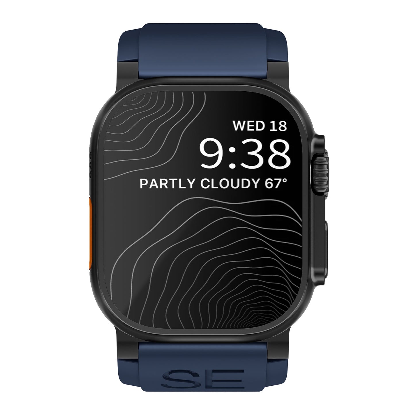 Ultra-Wide Sports Band For Apple Watch Ultra
