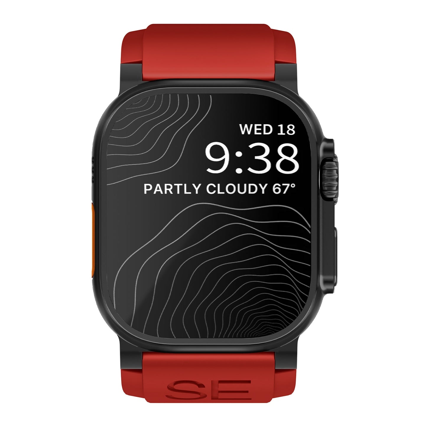 Ultra-Wide Sports Band For Apple Watch Ultra