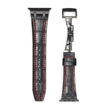 Bamboo Leather Deployment Strap | AP-Inspired