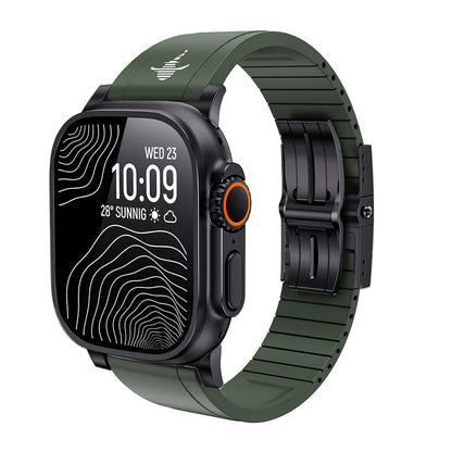 The Shark — Fine Watchmaking Grade FKM Apple Watch Band