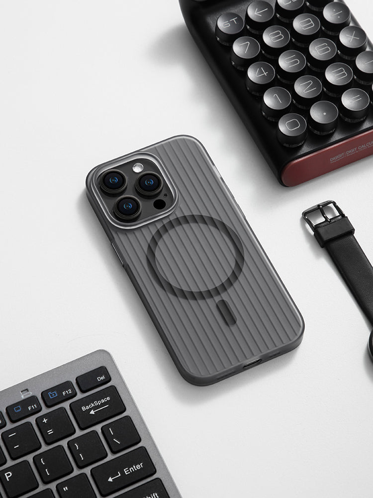 High-end Simple Striped Case For iPhone