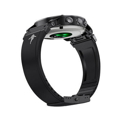 The Shark — Fine Watchmaking Grade FKM Garmin Watch Band