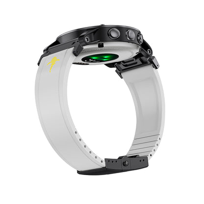 The Shark — Fine Watchmaking Grade FKM Garmin Watch Band
