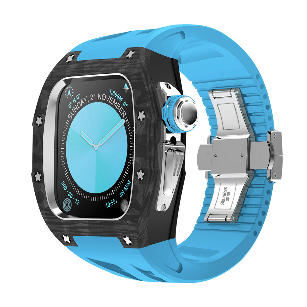 RM7013 Carbon Fiber Case Retrofit Kit For Apple Watch