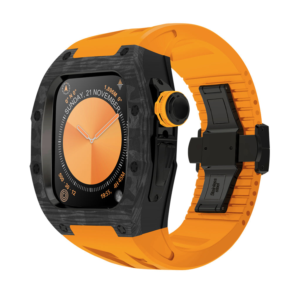 RM7013 Carbon Fiber Case Retrofit Kit For Apple Watch