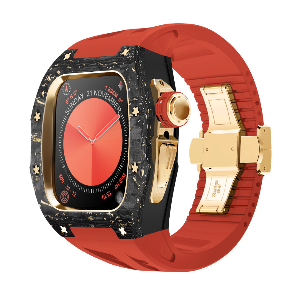 RM7013 Carbon Fiber Case Retrofit Kit For Apple Watch